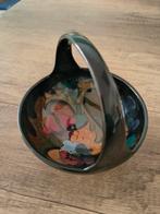 Gouds Plateel schaal met Handvat, Antiek en Kunst, Ophalen of Verzenden