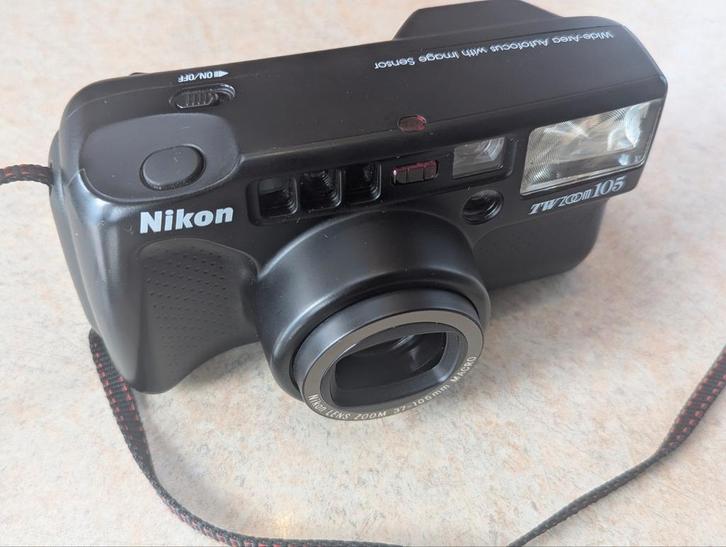 Nikon TW Zoom 105, Audio, Tv en Foto, Fotocamera's Analoog, Zo goed als nieuw, Compact, Nikon, Ophalen of Verzenden