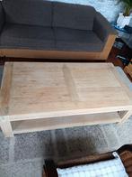 Blank eiken salontafel, Ophalen of Verzenden