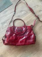 Claudio Ferrici Lakleren Tas - Zo Goed Als Nieuw!, Ophalen of Verzenden, Zo goed als nieuw, Rood, Handtas