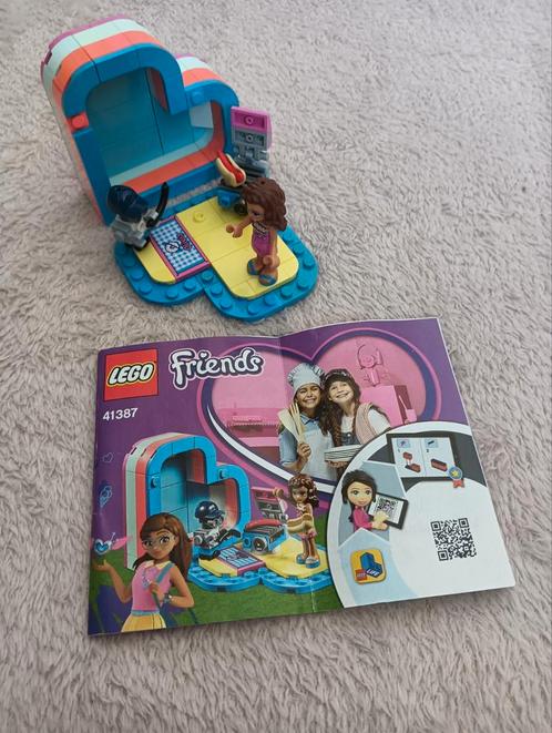 LEGO Friends set 41387 Olivia's Zomerhart Doos., Kinderen en Baby's, Speelgoed | Duplo en Lego, Zo goed als nieuw, Lego, Complete set