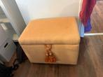 Vintage Opbergkist / Poef, Huis en Inrichting, Ophalen, Gebruikt
