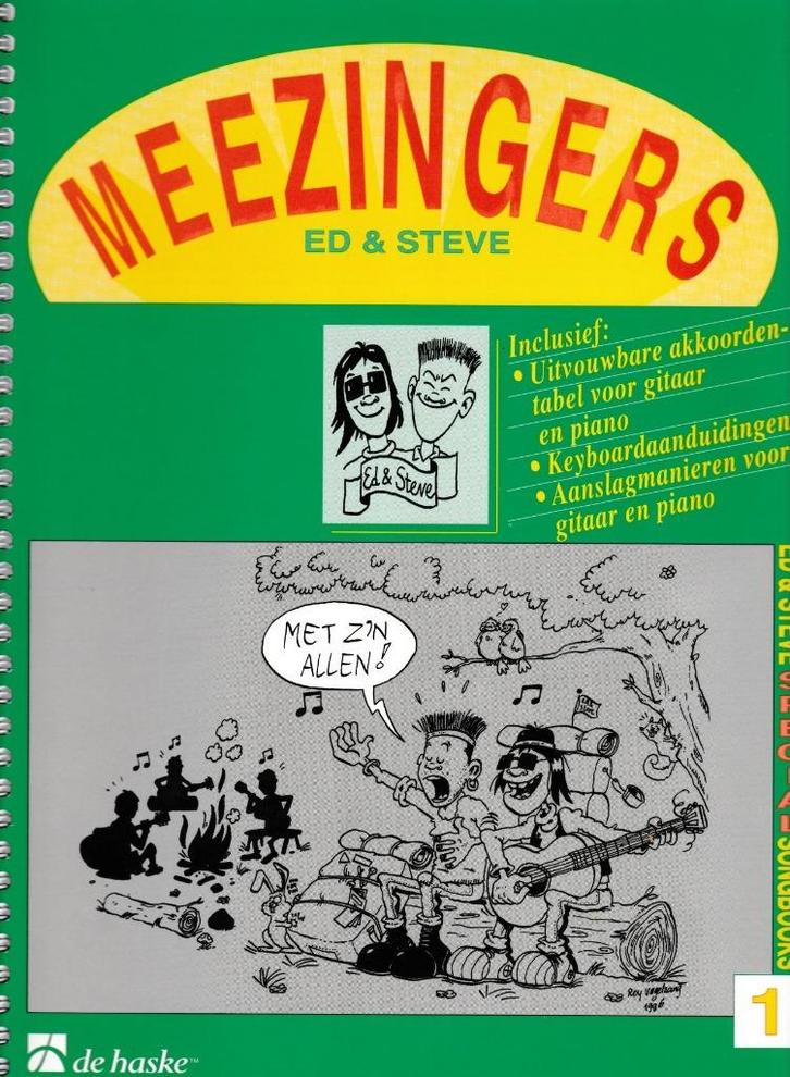 ED & STEVE - M E E Z I N G E R S - 1 -, Muziek en Instrumenten, Bladmuziek, Gebruikt, Artiest of Componist, Populair, Gitaar, Ophalen of Verzenden