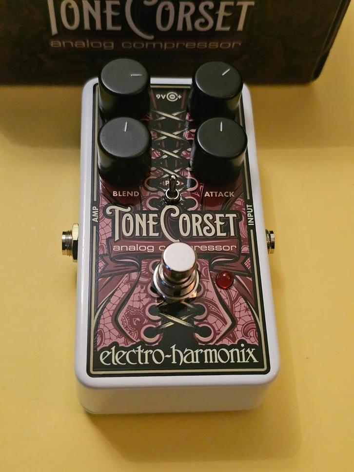 Electro-Harmonix Tone Corset Compressor, Muziek en Instrumenten, Effecten, Zo goed als nieuw, Compressor, Ophalen of Verzenden