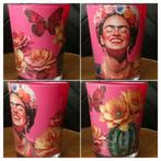 Frida Kahlo vaasje 'Pink', Huis en Inrichting, Ophalen of Verzenden