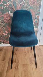 Turquoise stoelen - set van 2, Ophalen, Gebruikt, Twee, Blauw