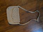 Gehaakte tas schoudertas beige creme handgemaakt, Ophalen of Verzenden, Zo goed als nieuw, Beige, Overige merken