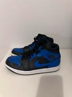 Nike Air Jordan 1 Mid Hyper Royal, Kleding | Heren, Schoenen, Ophalen of Verzenden, Gedragen, Blauw, Nike Air Jordan 1