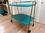 vintage thee- of serveerwagen, Ophalen, Gebruikt, Overige vormen, Overige materialen