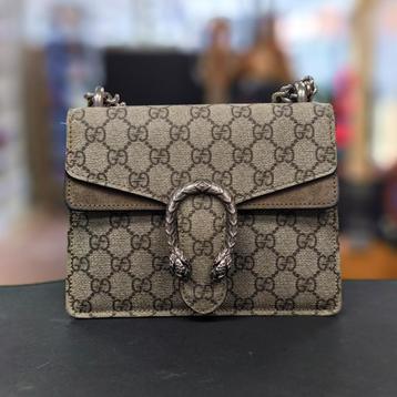 Gucci Dionysus GG Supreme Mini Crossbody - In Nette Staat beschikbaar voor biedingen