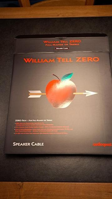 Audioquest William Tell Zero 2 mtr banaan