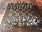 Schaakspel/ zeer mooi zwaar en gedetailleerd, Een of twee spelers, Ophalen of Verzenden, Gebruikt