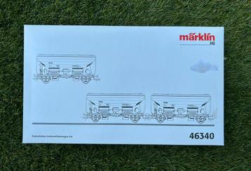 Marklin HO 46340 set klapdekselwagens beschikbaar voor biedingen