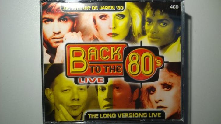 Back To The 80's The Long Versions Live, Cd's en Dvd's, Cd's | Verzamelalbums, Zo goed als nieuw, Pop, Ophalen of Verzenden