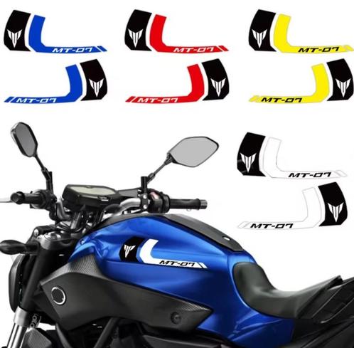 Yamaha MT07 MT09 MT10 Tank Striping stickerset Premium Vinyl, Motoren, Tuning en Styling, Verzenden