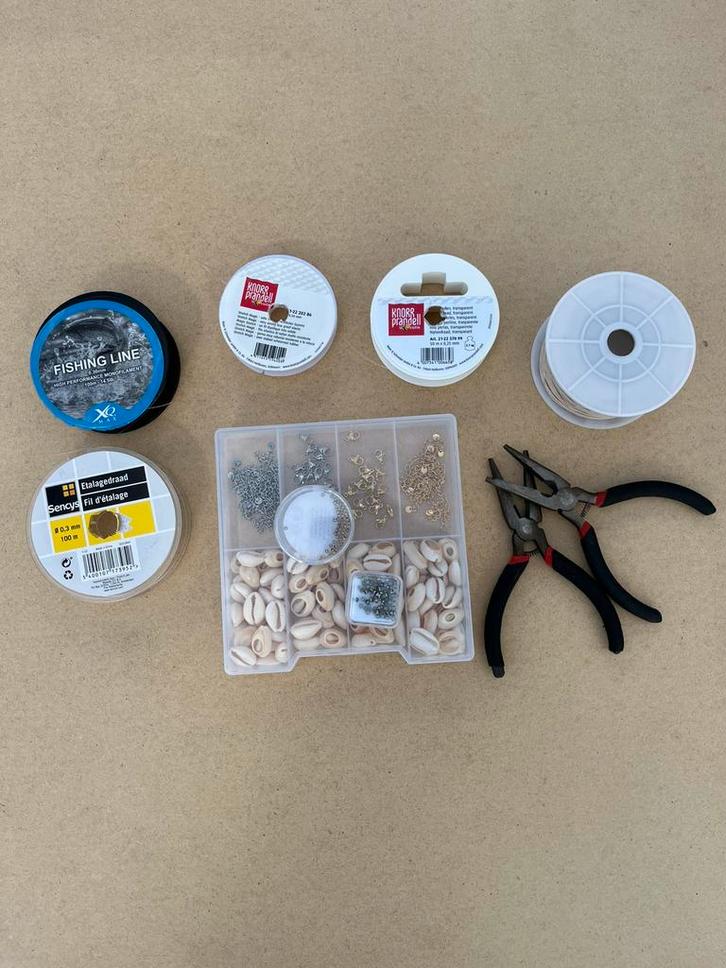 Benodigdheden voor het maken van sieraden, Hobby en Vrije tijd, Kralen en Sieraden maken, Zo goed als nieuw, Ophalen