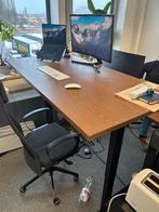 Zit-sta bureau 160x80 cm, zo goed als nieuw!, Huis en Inrichting, Bureaus, Ophalen, Elektrisch, Zo goed als nieuw, Stabureau
