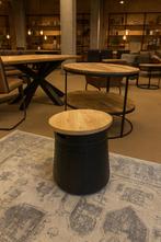 Salon/Bijzettafel rondØ58 Mangohout Direct/Leverbaar E-7250