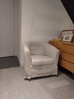 Ikea Tullsta Fauteuil Beige - Gebruikt, Huis en Inrichting, Fauteuils, Ophalen, Gebruikt, 75 tot 100 cm, Stof
