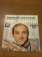 Charles Aznavour - Trop Tard Single, Ophalen of Verzenden, Gebruikt