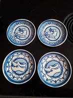 Blond Amsterdam Delfts Blauw bordjes - 4 stuks, Ophalen of Verzenden, Aardewerk, Blond Amsterdam, Bord(en)