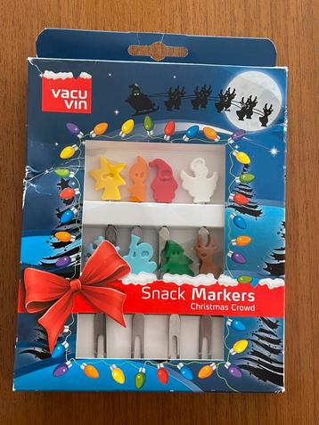 VacuVin cocktailprikkers | snackmarkers | kerst beschikbaar voor biedingen