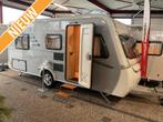 Eriba Nova Light 442 Elengace Pico 2025, Standaardzit, Bedrijf, Tot en met 3, Lengtebed