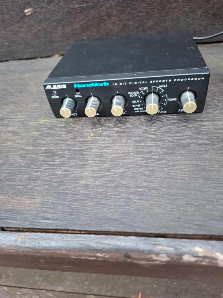 Alesis NanoVerb - Effect Processor, Muziek en Instrumenten, Effecten, Gebruikt, Chorus, Delay of Echo, Reverb, Multi-effect, Ophalen of Verzenden