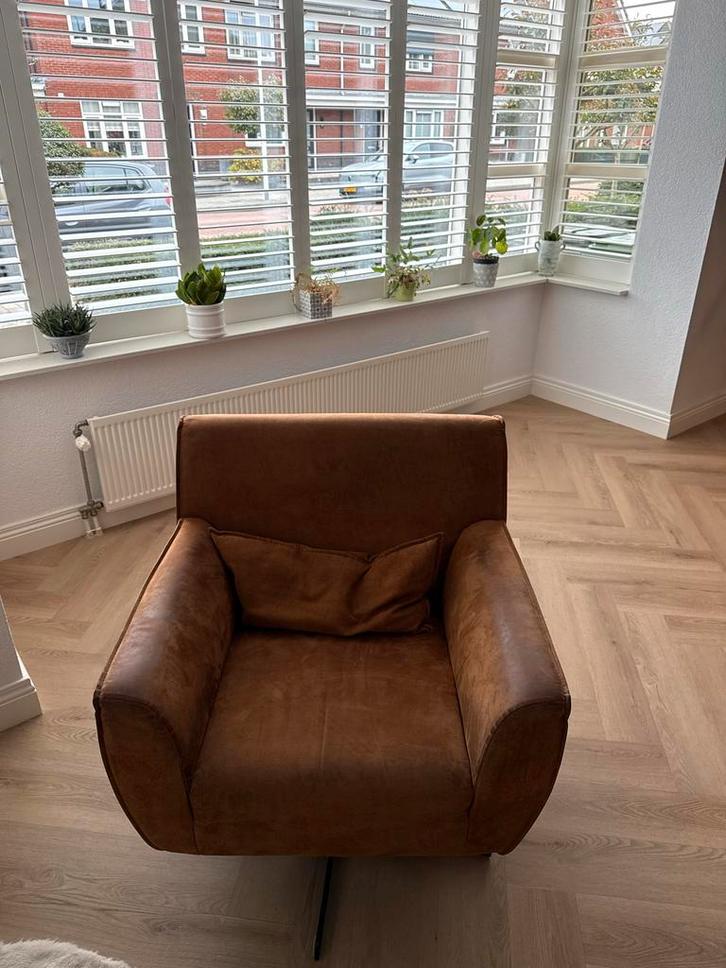 Montel draaifauteuil - Gebruikt, maar netjes!, Huis en Inrichting, Fauteuils, Gebruikt, Overige materialen, 75 tot 100 cm, Ophalen