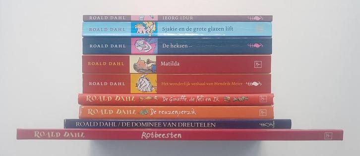 9x Roald Dahl oa Matilda, Reuzenperzik, Heksen, Ieorg Idur, Boeken, Kinderboeken | Jeugd | onder 10 jaar, Gelezen, Fictie algemeen