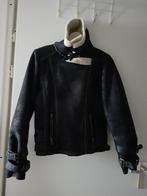 Giacomo jas – jack. Zwart. Leer. Helemaal warm gevoerd. 38., Kleding | Dames, Jassen | Winter, Maat 38/40 (M), Zwart, Ophalen of Verzenden