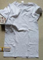 2 NIEUWE WITTE HEREN SHIRTS * Maat L *, Kleding | Heren, Verzenden, Nieuw, Maat 52/54 (L), Wit