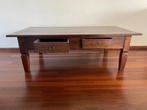 salontafel teakhout, Ophalen, Gebruikt, 100 tot 150 cm, Klassiek