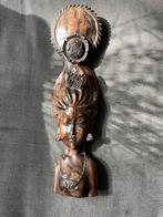 Houtsnijwerk Balinese vrouw, Antiek en Kunst, Kunst | Beelden en Houtsnijwerken, Ophalen of Verzenden
