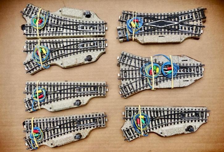 Marklin rails en wissels voor grote baan of uitbreiding, Hobby en Vrije tijd, Modeltreinen | H0, Gebruikt, Rails, Wisselstroom