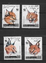 Somalie 1998 dieren lynx wwf, Verzenden, Overige landen, Gestempeld