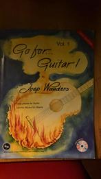 Go for  guiitar 1 new edition met cd Joep Wanders, Muziek en Instrumenten, Bladmuziek, Ophalen of Verzenden, Gebruikt, Les of Cursus