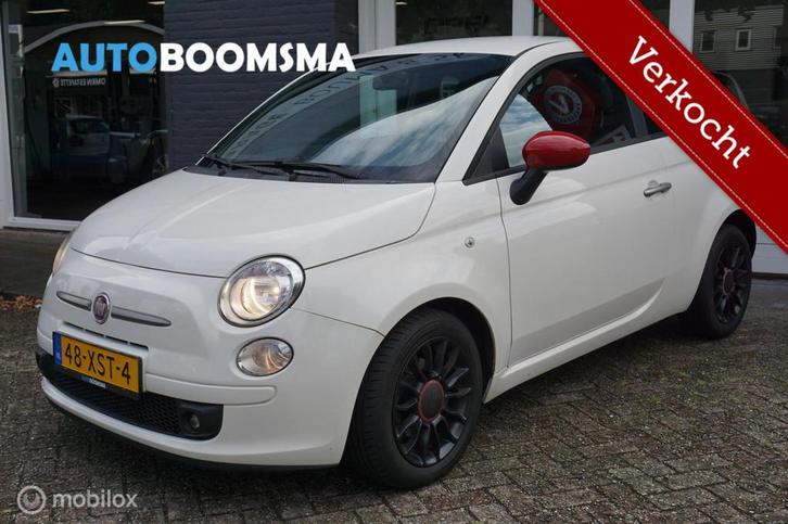 Fiat 500 0.9 TwinAir 86pk Sport Airco 15" Blue&Me, Auto's, Fiat, Bedrijf, ABS, Airbags, Airconditioning, Alarm, Bluetooth, Centrale vergrendeling