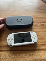 Witte psp met 8 spellen, Spelcomputers en Games, Ophalen, Wit, PSP, Gebruikt