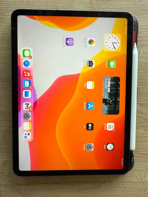 iPad Pro 11” (256 GB, 3e generatie) + Apple Pencil 2e gen, Computers en Software, Apple iPads, Zo goed als nieuw, Apple iPad, Wi-Fi en Mobiel internet