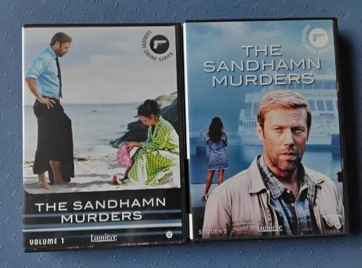 DVD The Sandhamn murders seizoen 1 én 2 (Lumière), Cd's en Dvd's, Dvd's | Tv en Series, Zo goed als nieuw, Overige genres, Boxset
