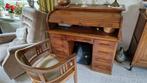 Houten rolluik secretaire, bureau., Huis en Inrichting, Ophalen, Gebruikt