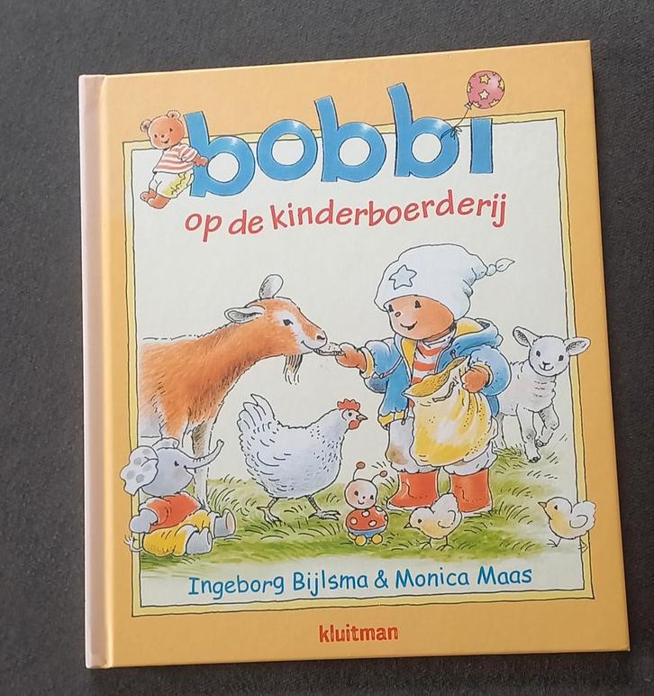 Bobbi boeken: op de kinderboerderij & gaat naar School, Boeken, Kinderboeken | Baby's en Peuters, Zo goed als nieuw, 2 tot 3 jaar