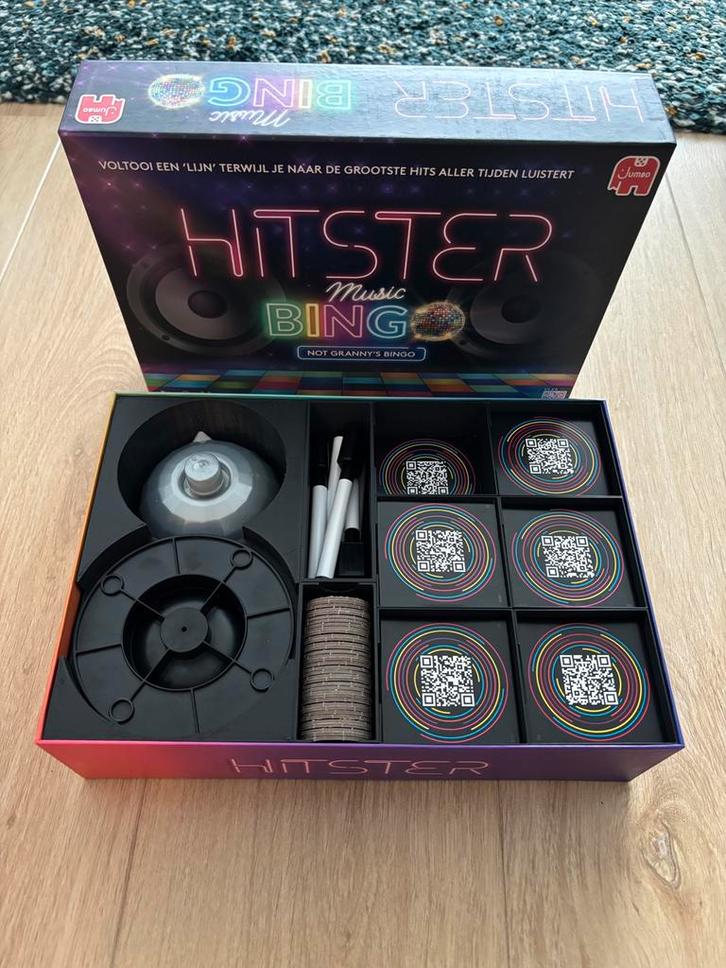 3D geprinte Insert Hitster Bingo & Hitster (alleen de bakje), Hobby en Vrije tijd, Gezelschapsspellen | Bordspellen, Nieuw, Ophalen of Verzenden