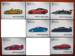 Fotokaarten Lamborghini Ferrari Bugatti Porsche e.a., Boeken, Auto's | Folders en Tijdschriften, Ophalen of Verzenden, Nieuw, Algemeen