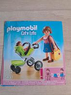 Playmobil set (vrouw met baby en kinderwagen), Ophalen of Verzenden, Zo goed als nieuw