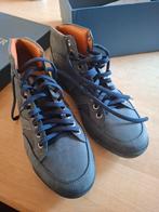 Herenschoenen Van Lier; blauw leer; maat 39; nieuw in doos, Ophalen of Verzenden, Nieuw, Blauw