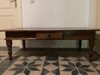 Salontafel teak, Ophalen, 100 tot 150 cm, Teakhout, 50 tot 100 cm