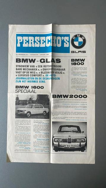 Folder/krantje BMW-Glas beschikbaar voor biedingen