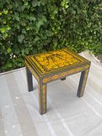 Vintage Oosters tafeltje, Huis en Inrichting, Tafels | Bijzettafels, 45 tot 60 cm, Minder dan 55 cm, X, Rond